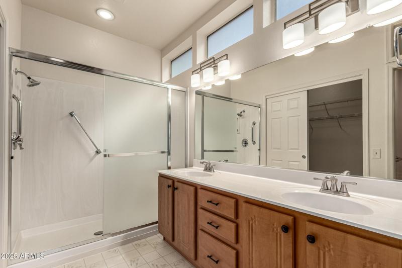 Updated primary baths