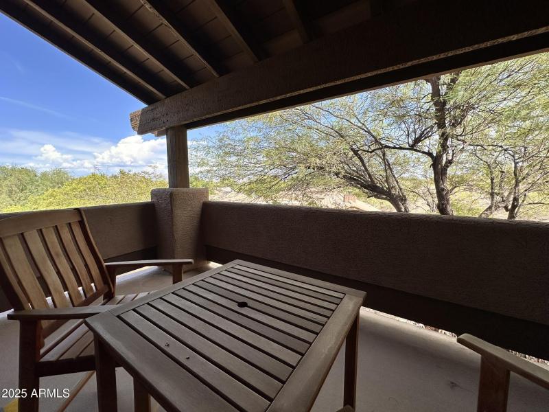 Patio off Primary and Living Room