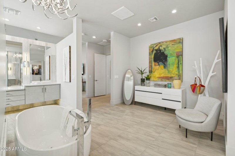 Primary Bath Sitting Area