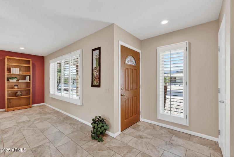 Foyer towards Living Room