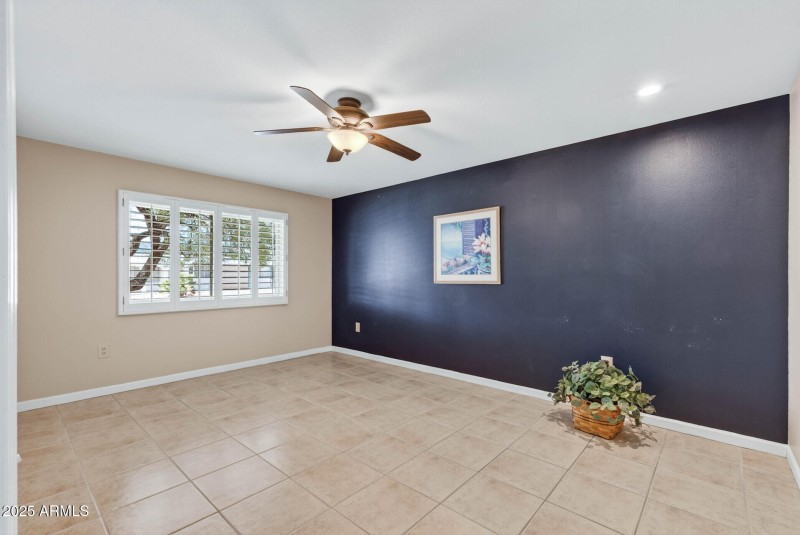 Large Guest Bedroom from Hall