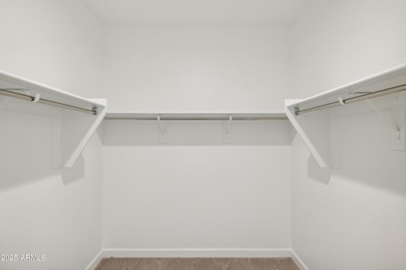 Primary closet