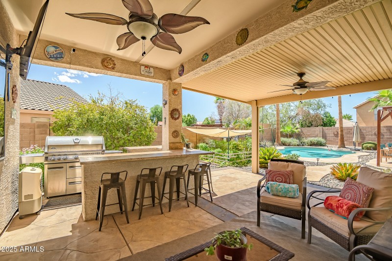 Large Covered Patio