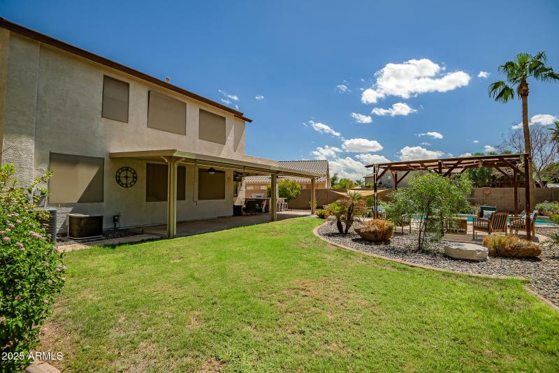 Large Backyard space