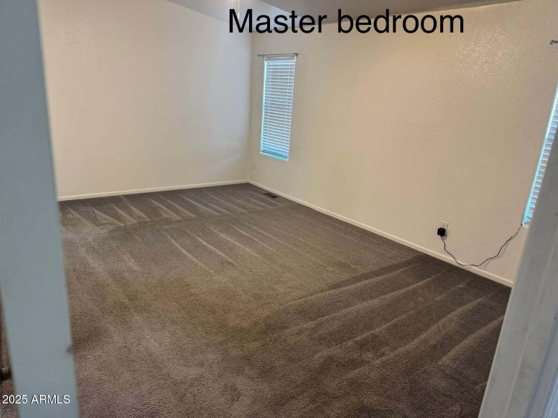 Ranch house master bedroom