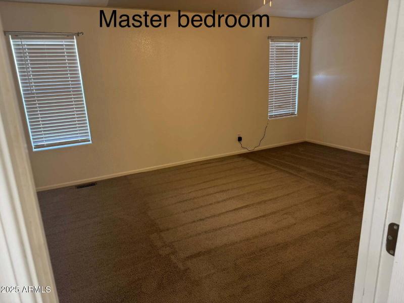 Ranch house master bedroom 2