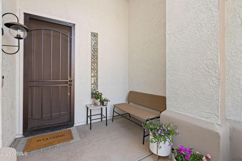 front door area