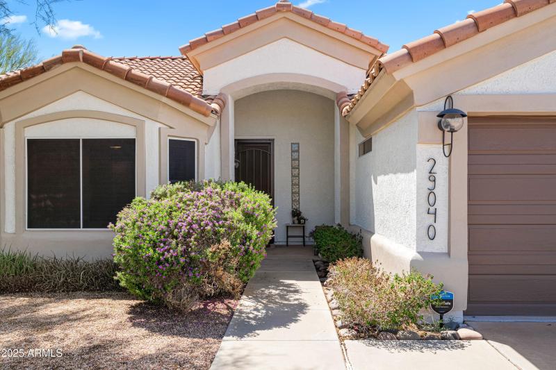 front of home