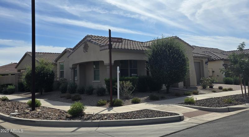 FRONT OF HOME CORNER LOT