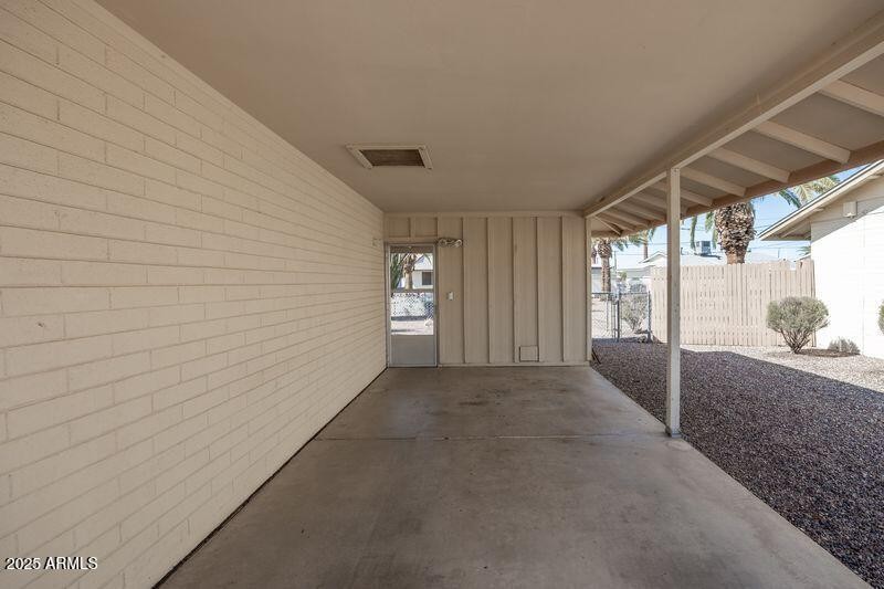 One car carport