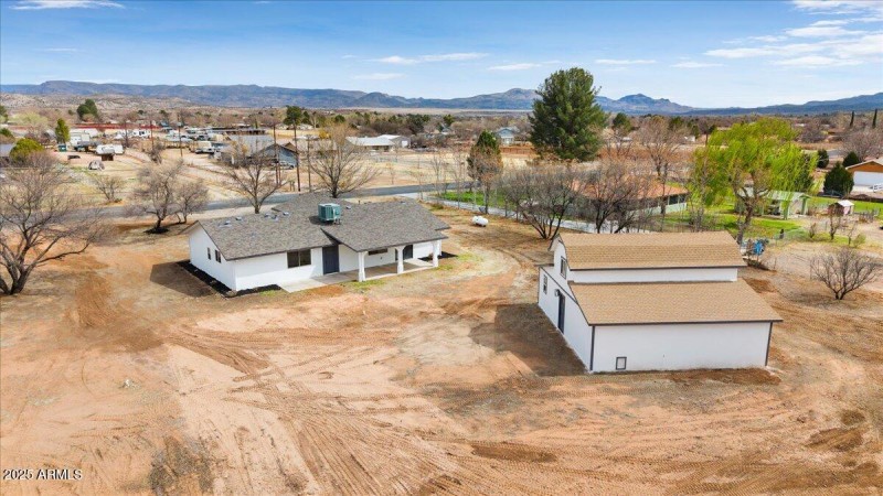 Aerial View Backyard