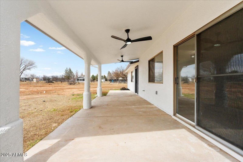 Covered Back Patio