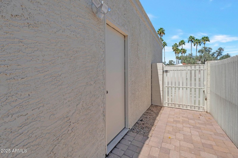 Garage Side Door & Yard Gate