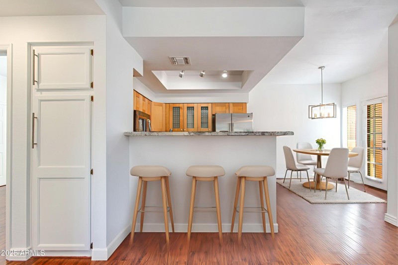 Virtually Staged Kitchen