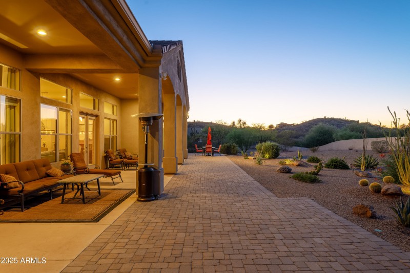 Patio Sunset