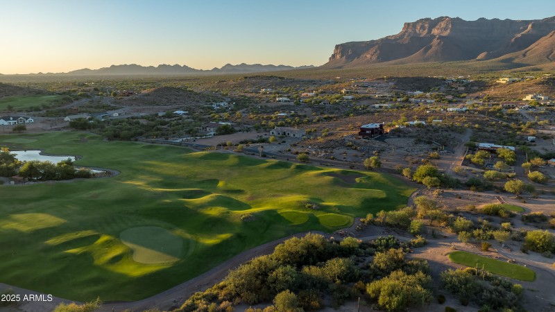 Aerial View_Golf Course_Superstition Mtn