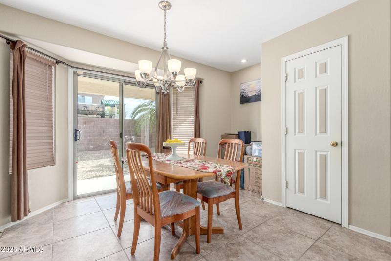 Dining area