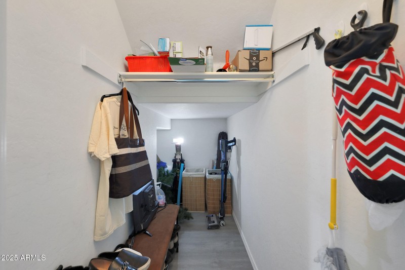 Upstairs Utility Closet
