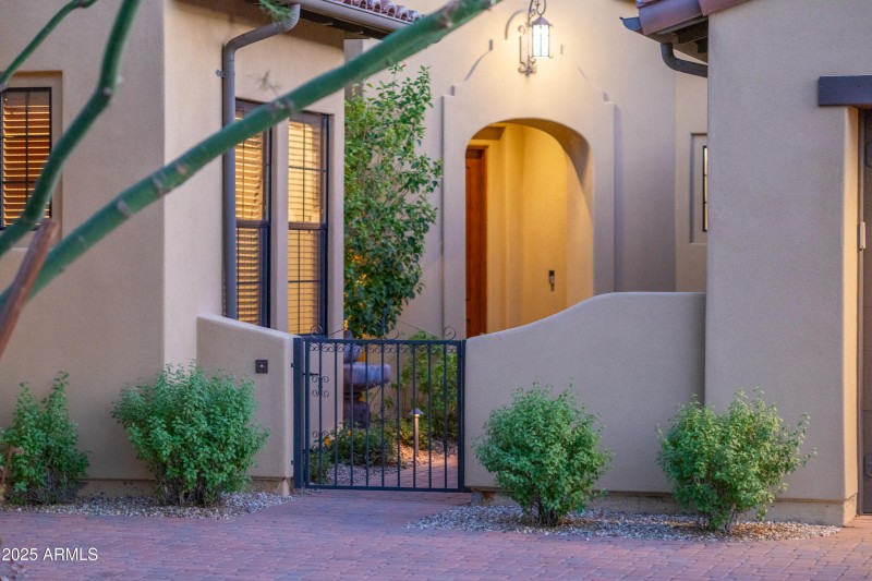Front of Home at Twilight