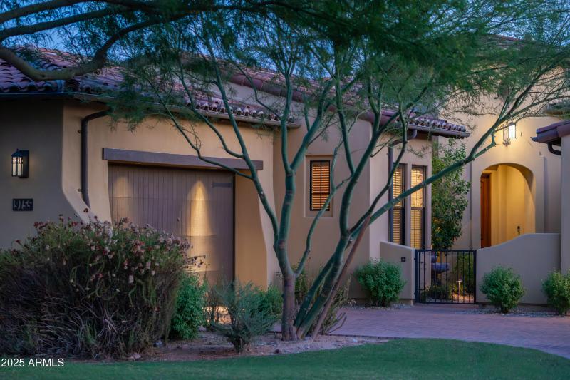 Front of Home at Twilight