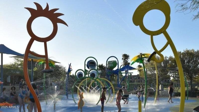 Fountain Splash Pad