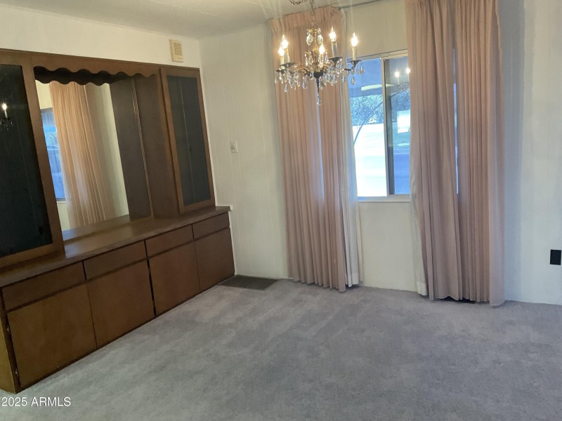 Formal dining area