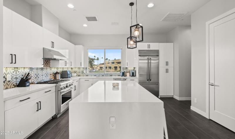 Kitchen + Island