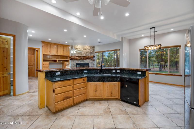 Kitchen to Living