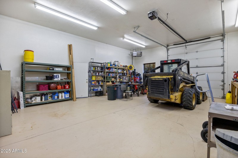 RV Garage Inside