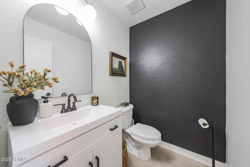 Powder room downstairs