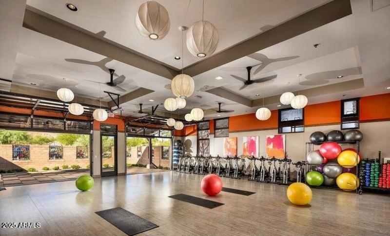Gym area