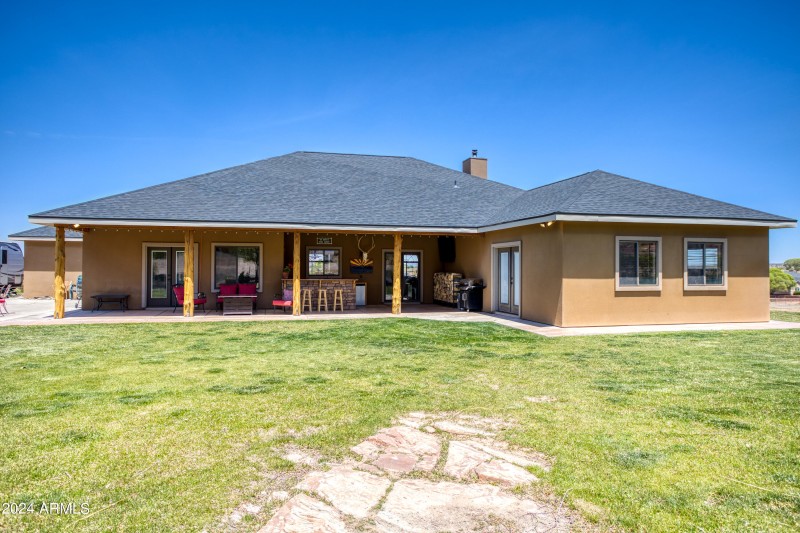 rear view of home