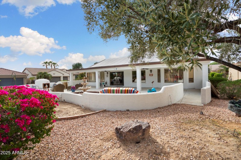 Extended patio w/fireplace