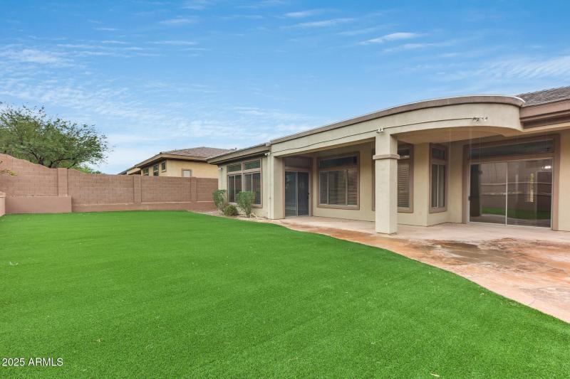 Backyard / Back of Home