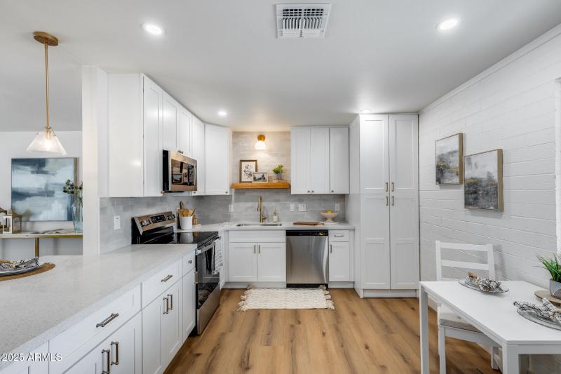 Soft closing cabinets & Drawers