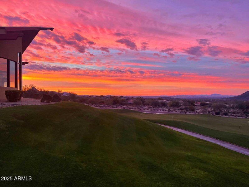 Eagle Mountain Golf Course at Sunset