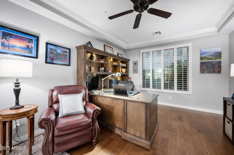 Executive style desk & den