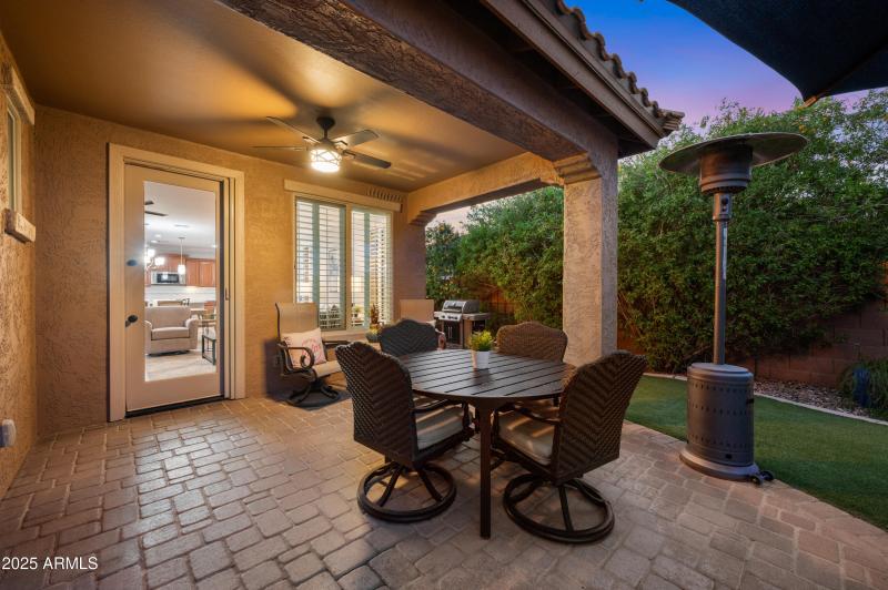 Extended Paver patio