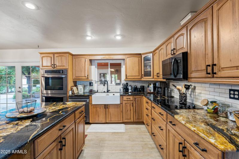 Gorgeous Hardwood Cabinets