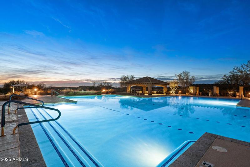 MB Pool at Dusk