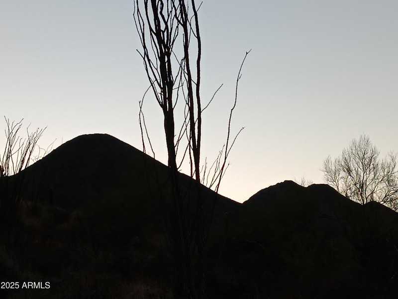 McDowell Mountains after sunset