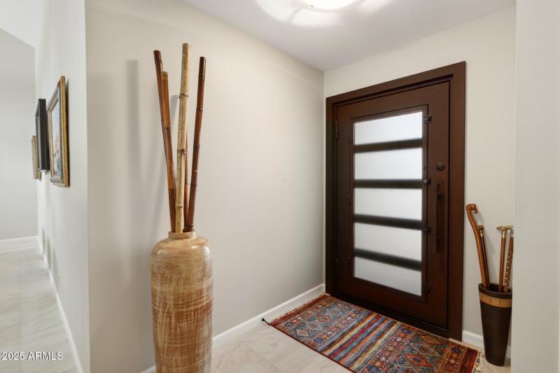 Interior entryway