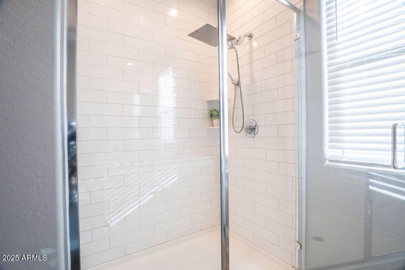 Primary walk in shower