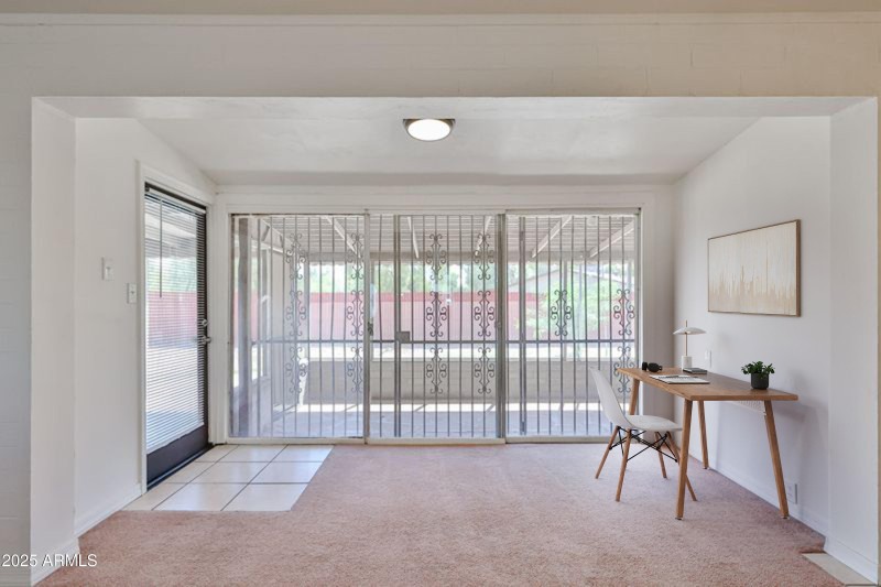 Bonus area virtually staged