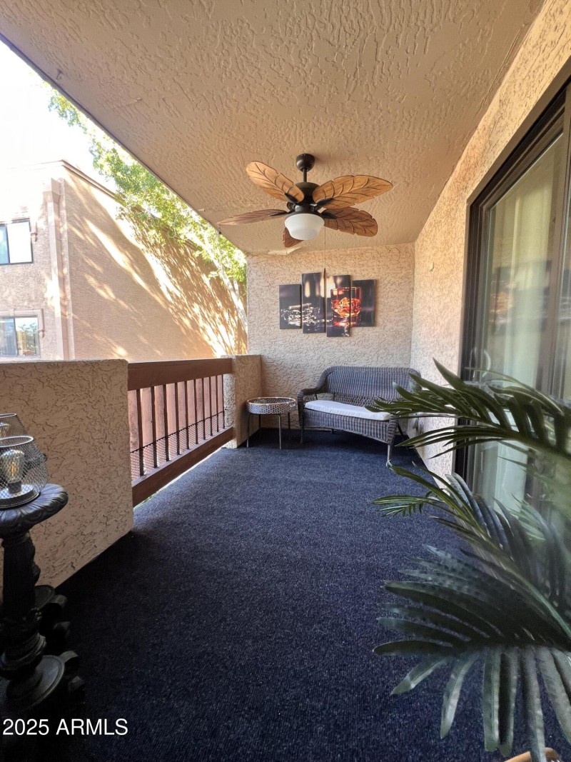 BALCONY LOOKS OUT TO CAMELBACK!