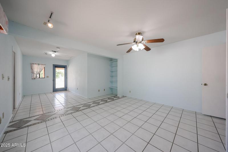 Primary Bedroom Offers Door to Backyard