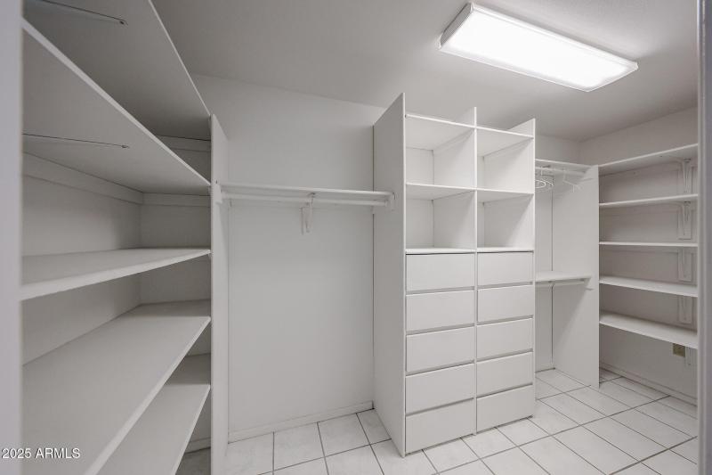 Primary Walk-in Closet