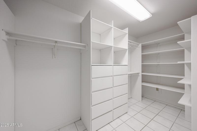 Primary Walk-in Closet