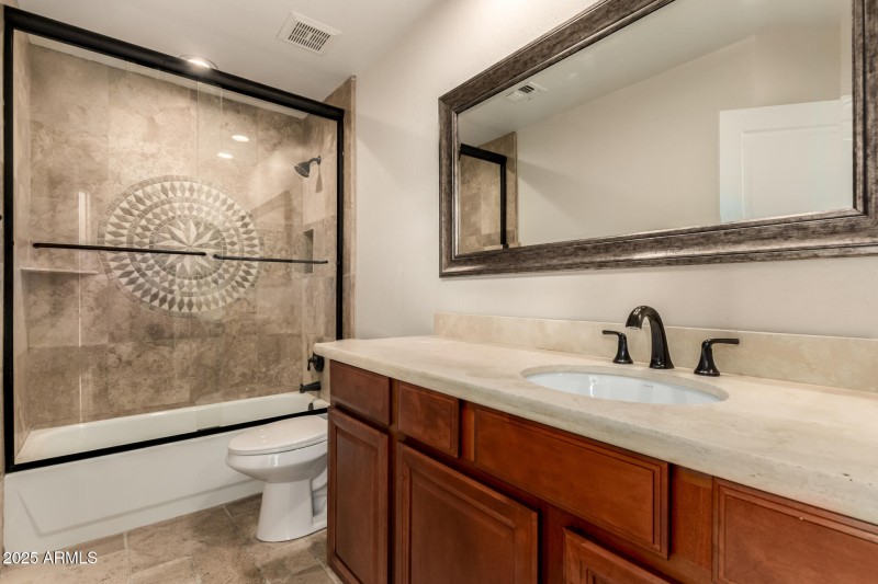 Secondary bathroom