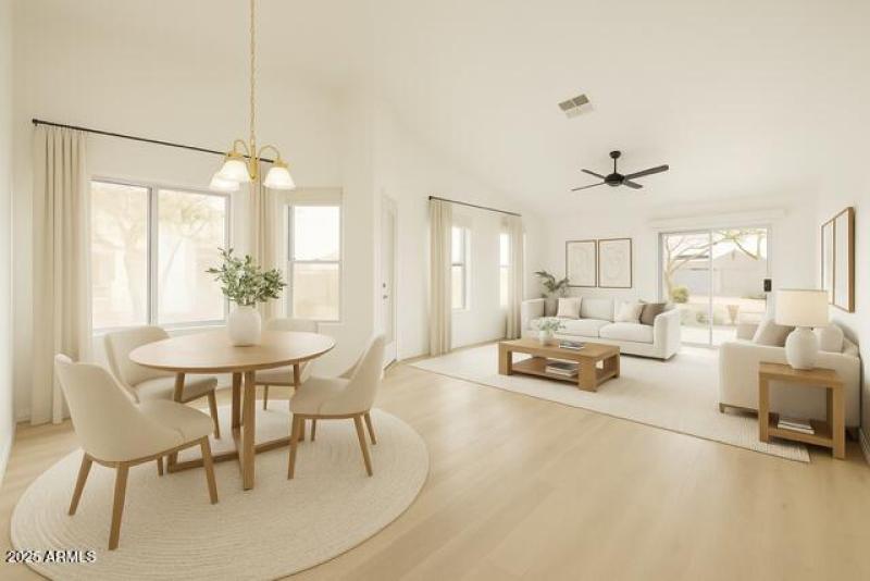 dining & living room